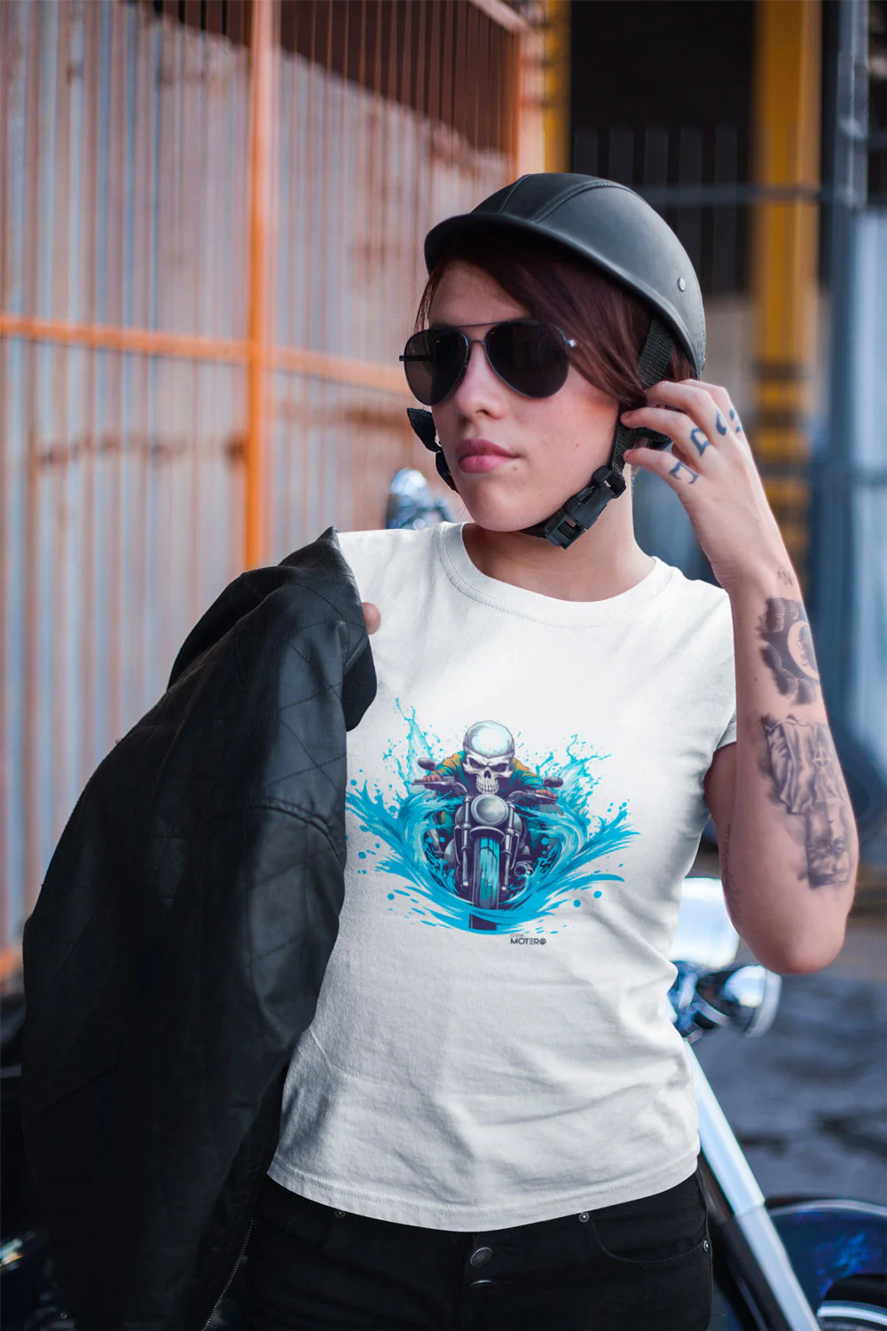Playera algodón para mujer diseño 124 - Imagen 7