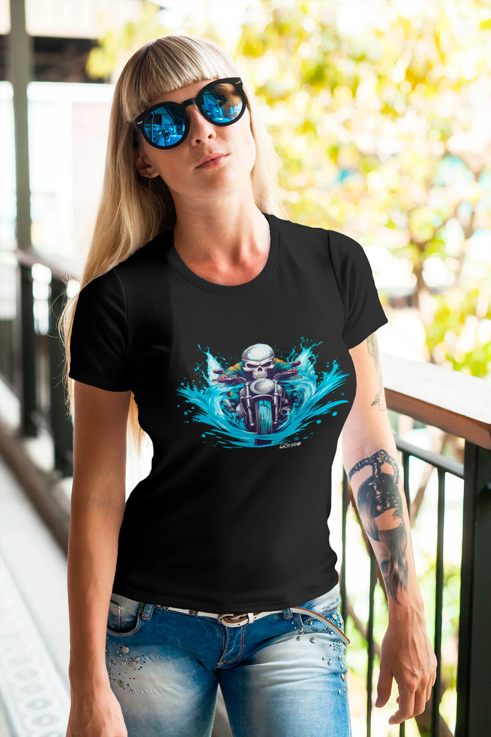Playera algodón para mujer diseño 124 - Imagen 3